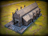 Saxonia Great Hall ~ Kingdom of Saxonia Great for use with MESBG, D&D, RPG's....