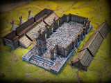 Saxonia Great Hall ~ Kingdom of Saxonia Great for use with MESBG, D&D, RPG's....