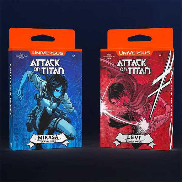 UniVersus Attack on Titan: Battle for Humanity Clash Deck - Mikasa