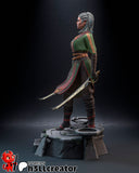 Jaheira - Baulders Gate 3 - Resin Statue - Display Figurine