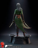 Jaheira - Baulders Gate 3 - Resin Statue - Display Figurine