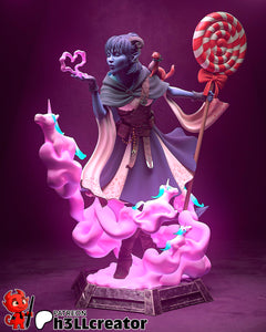 Jester - Critical role - Resin Statue - Display Figurine - Unpainted