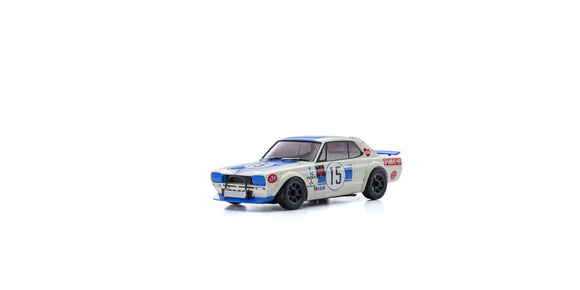 Autoscale Mini-Z Skyline 2000GT-R KPCG10 Racing'72 Blue No.15 (MA020)