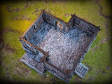 Saxonia Merchants House ~ Kingdom of Saxonia Great for use with MESBG, D&D, RPG's....