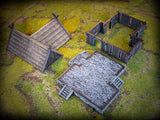 Saxonia Merchants House ~ Kingdom of Saxonia Great for use with MESBG, D&D, RPG's....