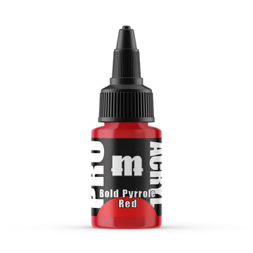 Pro Acryl- Bold Pyrrole Red
