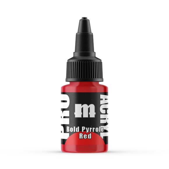 Pro Acryl- Bold Pyrrole Red