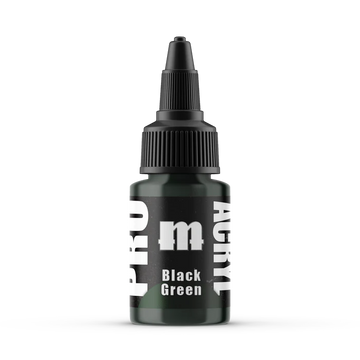 Pro Acryl- Black Green