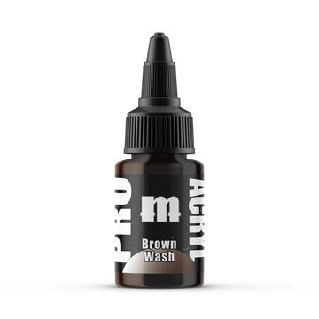 Pro Acryl- Brown Wash