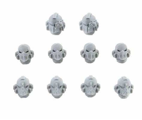 Horus Heresy - Iron Warriors Legion MKII Heads