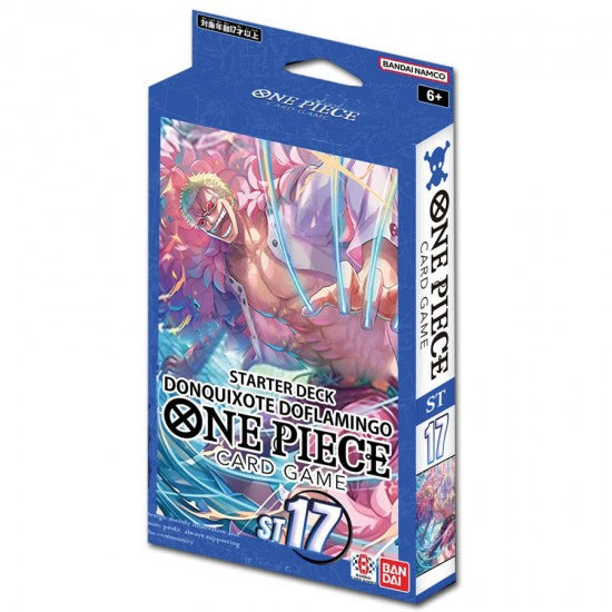 One Piece Card Game: Starter Deck - Blue Donquixote Doflamingo (ST-17)