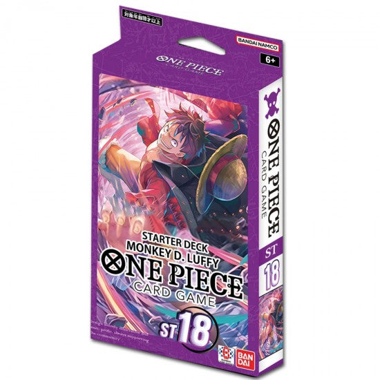 One Piece Card Game: Starter Deck - Purple Monkey.D.Luffy (ST-18)