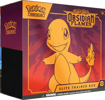 Pokemon TCG Scarlet & Violet - Obsidian Flames - Elite Trainer Box