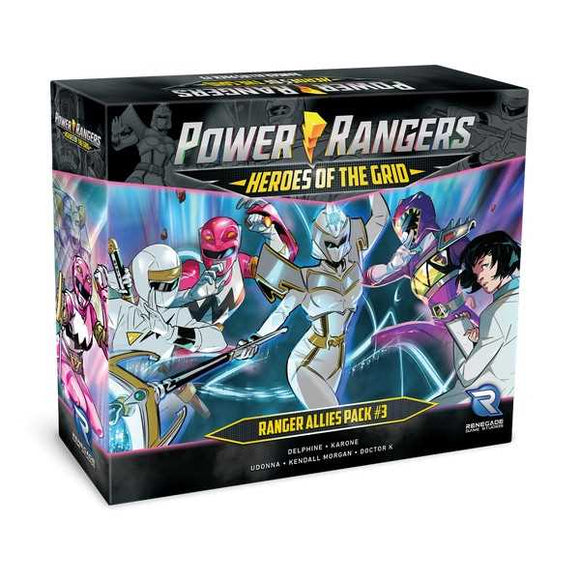 SALE ITEM - Power Rangers Heroes of the Grid: Ranger Allies Pack #3