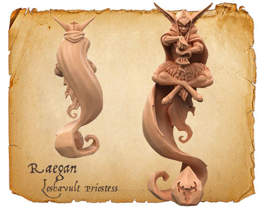 Raegan, Leshavult Priestess