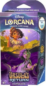 Disney Lorcana TCG Ursula's Return Set 4 - Amber & Amethyst Starter Deck