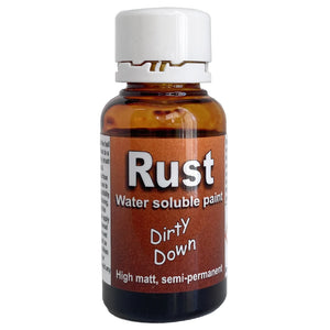 Dirty Down Water Soluble Paint – Rust Effect – small 25ml pot