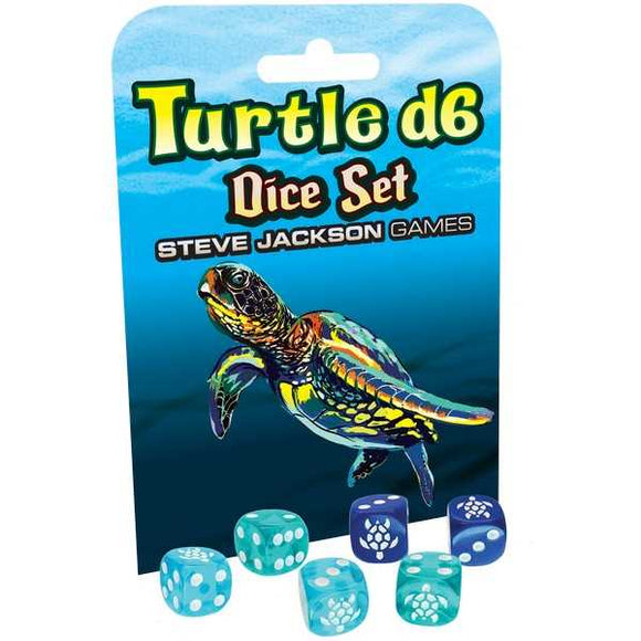SALE ITEM - Turtle D6 Dice Set