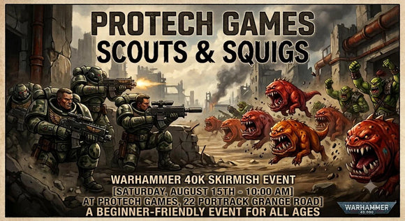Scouts & Squigs: 40k Mini Event - 17th October Event Ticket
