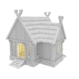 Saxonia Villagers House ~ Kingdom of Saxonia Great for use with MESBG, D&D, RPG's....