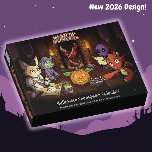 Halloween Dice Advent Calendar