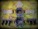 Saxonia Stables ~ Kingdom of Saxonia Great for use with MESBG, D&D, RPG's....