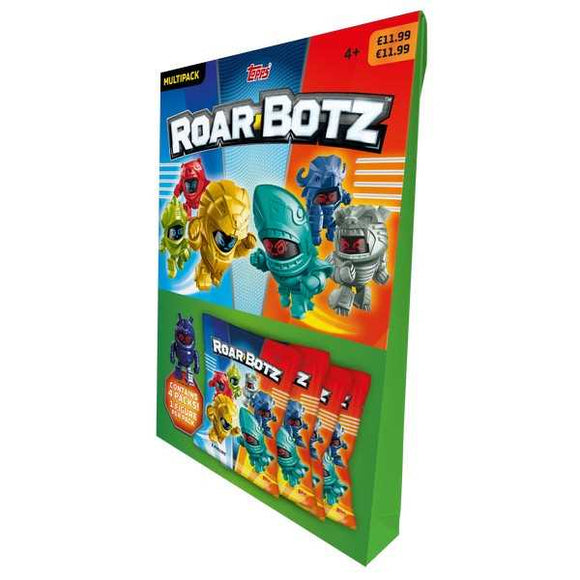 SALE ITEM - Topps Roar-Botz Figurine Multipack