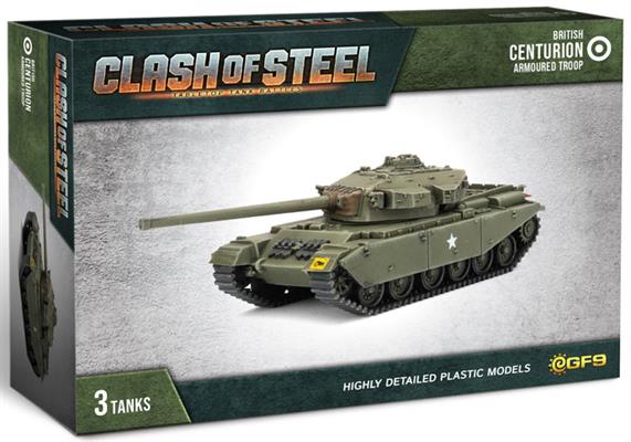 CSB02 Centurion Armoured Troop (x3 Plastic)