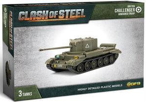 CSB05 Challenger Armoured Troop (x3 Plastic)