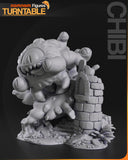 Beholder - Chibi Version - Resin Statue - Display Figurine - Fan Art - NomNom Figures - Unpainted