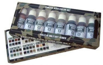 Vallejo: Military Series- Panzer Aces Color Set