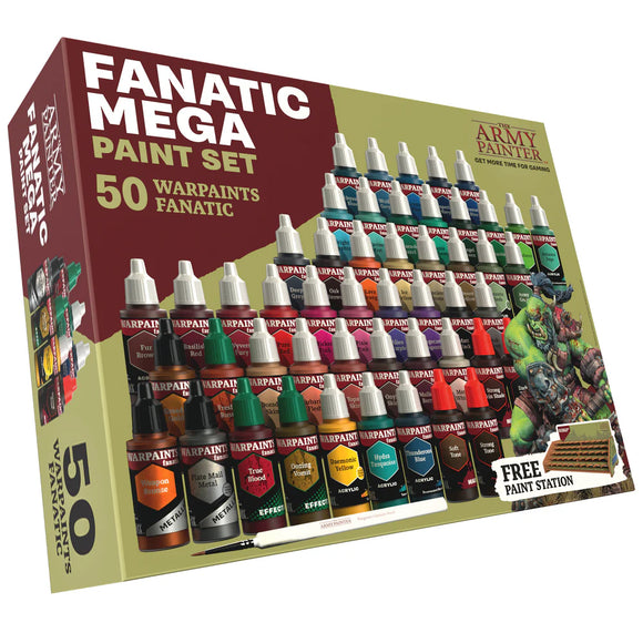 Army Painter - Warpaints Fanatic Mega Paint Set #20725