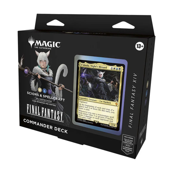 PRE-ORDER! Magic: The Gathering - Final Fantasy  Commander Deck Set of 4 (MAX 3 PER PERSON)