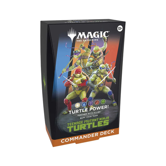 Pre-Order: Magic: The Gathering: Teenage Mutant Ninja Turtles Commander Deck