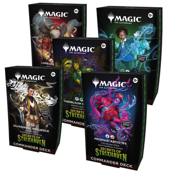 Magic The Gathering - Secrets of Strixhaven Commander Deck