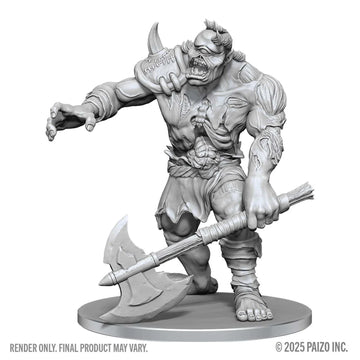 Pathfinder Battles Deep Cuts Unpainted Miniatures: Dread Zombie Cyclops