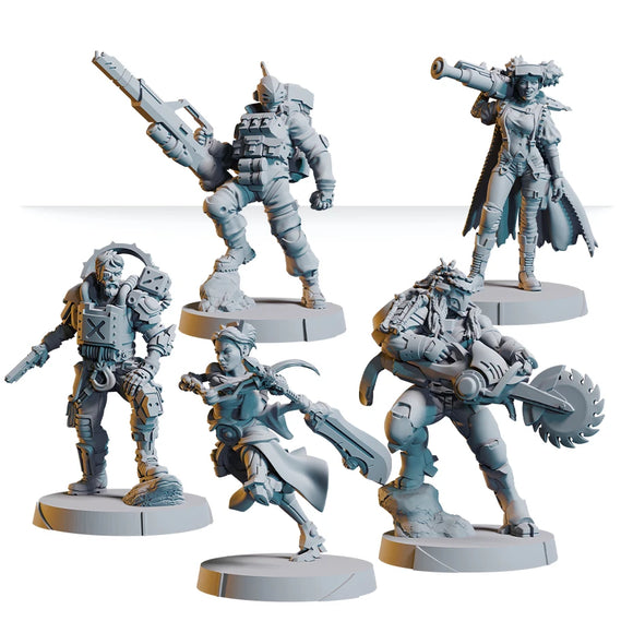 Tag Raid: Platinum Exclusive Miniatures