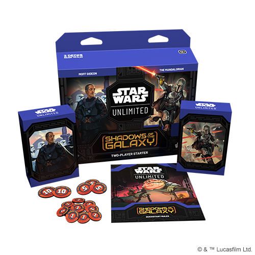Star Wars: Unlimited Shadows of the Galaxy Two-Player Starter PRE ORDER
