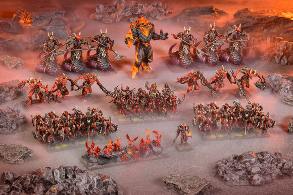 Kings Of War - Forces of the Abyss Mega Army