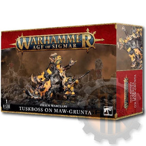 Warhammer Age of Sigmar: TuskBoss On Maw - Grunta