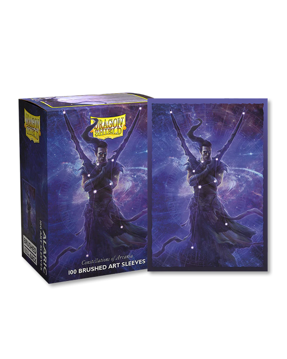 Dragon Shield Alaric - Constellations - Brushed Art Sleeves - Standard Size (AT-12089)