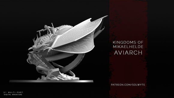 Kingdoms of Mikaelhelde - Aviarch - Solwyte Studio - Great for use with D&D, RPG's....
