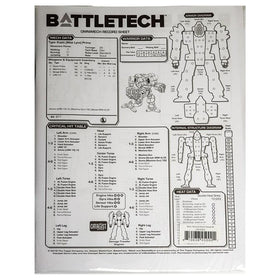 BattleTech - Omnimech Record Sheet