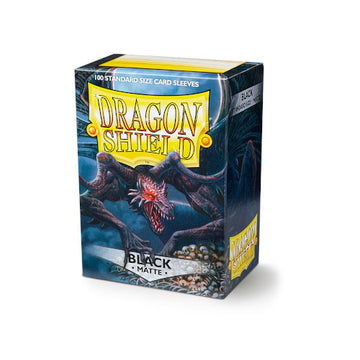 Dragon Shield Matte - Black (100 ct. in box)
