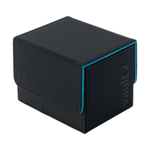 VaultX - Sideloading Deck Box 100+: Black/Blue