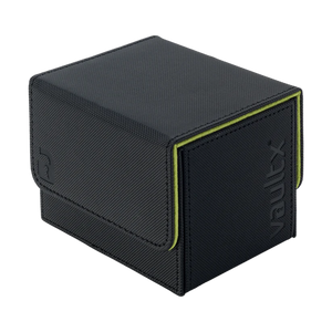 VaultX - Sideloading Deck Box 100+: Black/Green