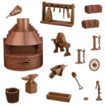 Fantasy Terrain: Blacksmith Forge & Stable - Terrain Crate