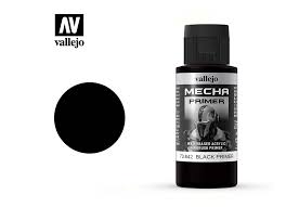 Vallejo Black Primer 60ml - 73.642