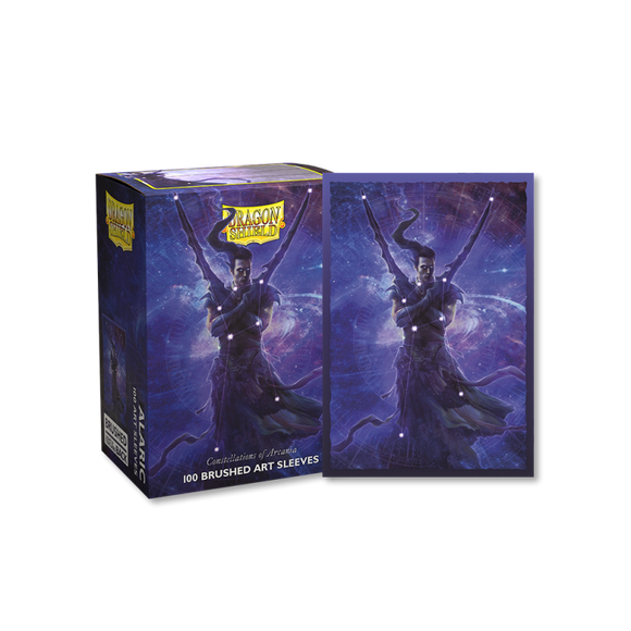 search  Dragon Shield Standard Brushed Art Sleeves - Constellations: Alaric