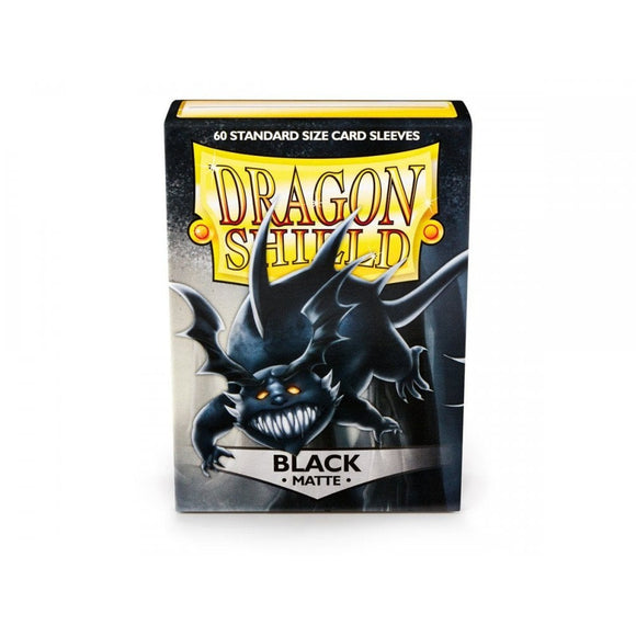 Dragon Shield Standard Matte Black Sleeves